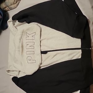Oversized zip up from Pink